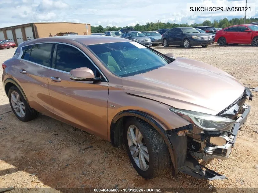 2018 Infiniti Qx30 Luxury VIN: SJKCH5CP9JA050321 Lot: 40486089