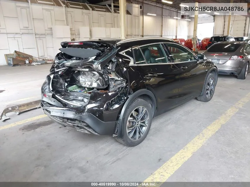 2018 Infiniti Qx30 Premium VIN: SJKCH5CR8JA048786 Lot: 40519990