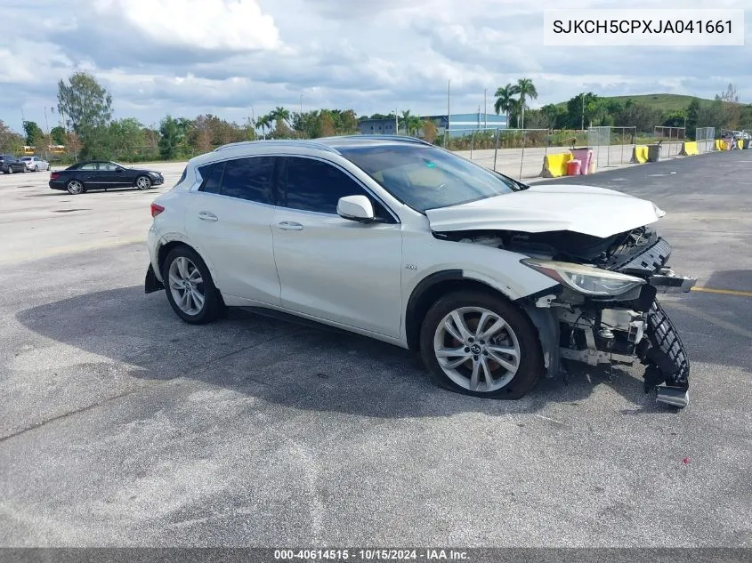 2018 Infiniti Qx30 Premium VIN: SJKCH5CPXJA041661 Lot: 40614515