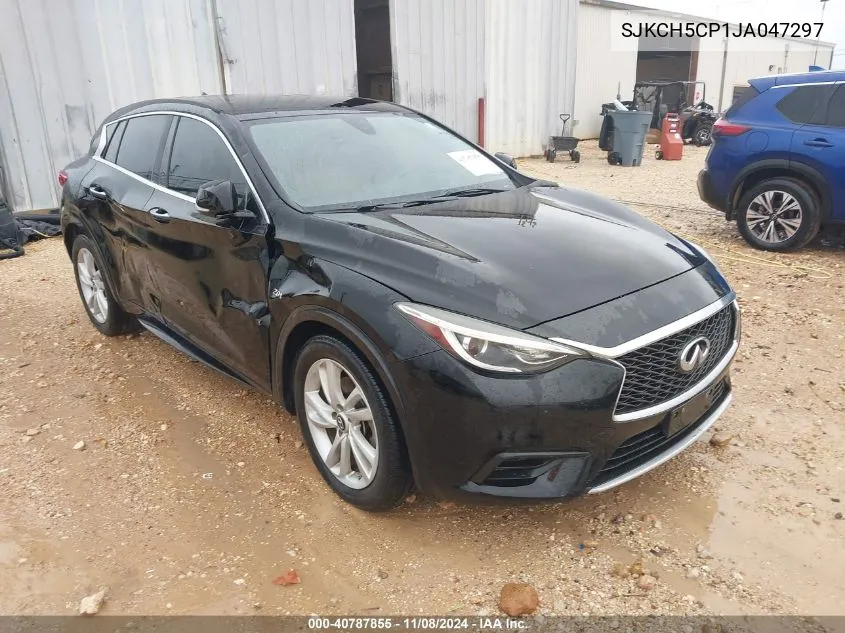 2018 Infiniti Qx30 Luxury VIN: SJKCH5CP1JA047297 Lot: 40787855