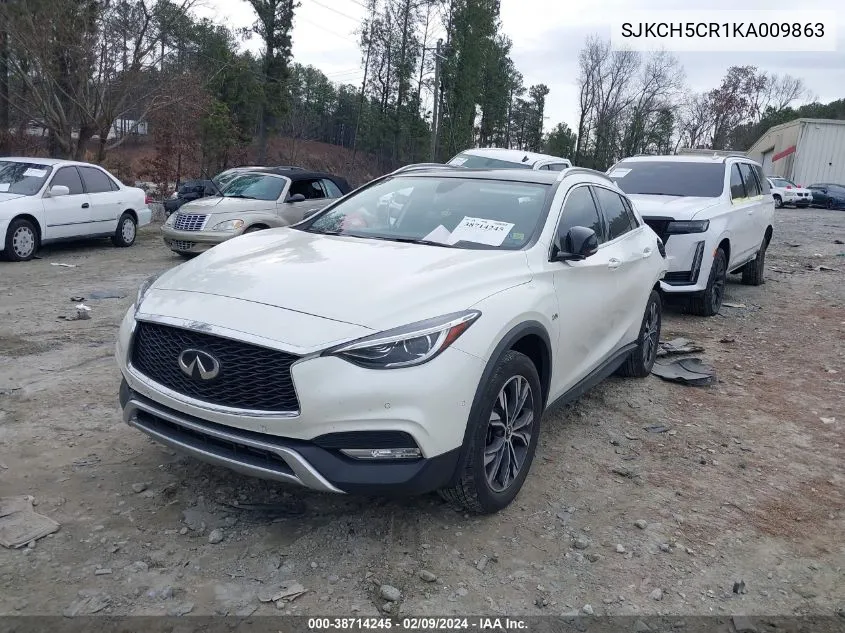 2019 Infiniti Qx30 Essential VIN: SJKCH5CR1KA009863 Lot: 38714245