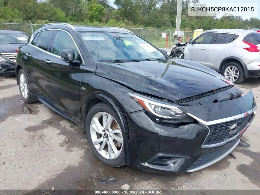 2019 Infiniti Qx30 Luxe VIN: SJKCH5CP8KA012015 Lot: 40500988