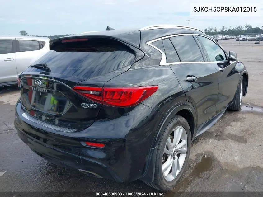 2019 Infiniti Qx30 Luxe VIN: SJKCH5CP8KA012015 Lot: 40500988