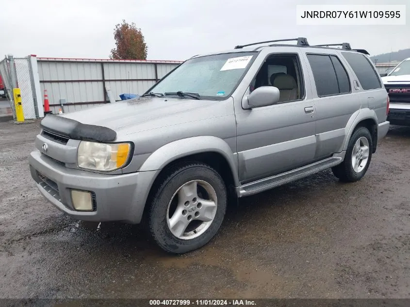 2001 Infiniti Qx4 Luxury VIN: JNRDR07Y61W109595 Lot: 40727999