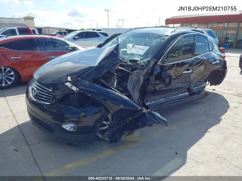 2014 Infiniti Qx50 Journey VIN: JN1BJ0HP2EM210755 Lot: 40233715