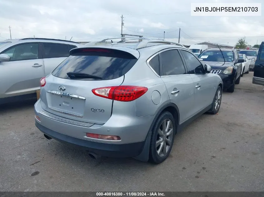 2014 Infiniti Qx50 Journey VIN: JN1BJ0HP5EM210703 Lot: 40816380