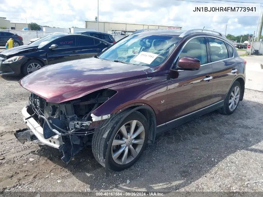 2015 Infiniti Qx50 Journey VIN: JN1BJ0HR4FM773941 Lot: 40167584