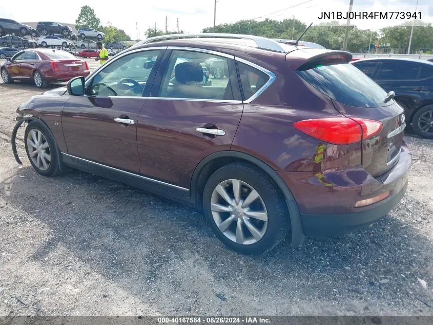 2015 Infiniti Qx50 Journey VIN: JN1BJ0HR4FM773941 Lot: 40167584