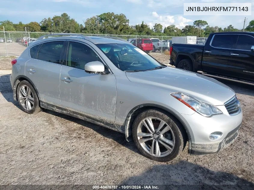 2015 Infiniti Qx50 Journey VIN: JN1BJ0HRXFM771143 Lot: 40475787