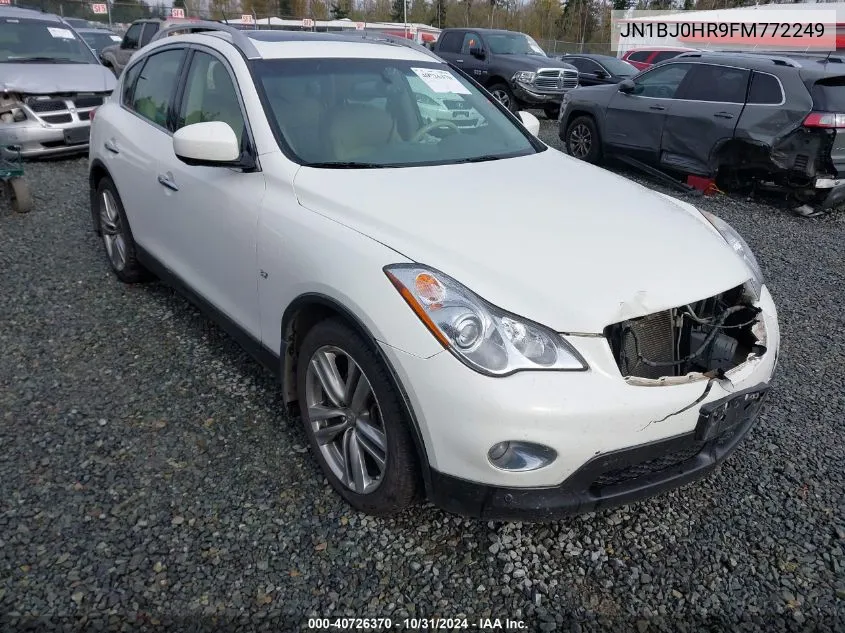 2015 Infiniti Qx50 Journey VIN: JN1BJ0HR9FM772249 Lot: 40726370