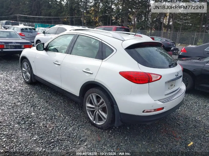 2015 Infiniti Qx50 Journey VIN: JN1BJ0HR9FM772249 Lot: 40726370