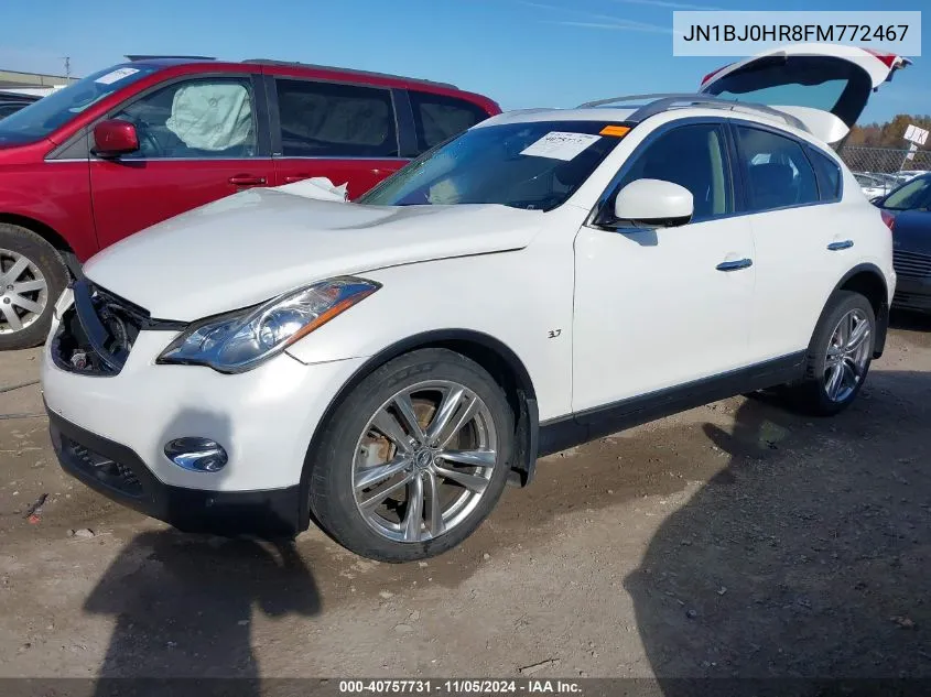 2015 Infiniti Qx50 Journey VIN: JN1BJ0HR8FM772467 Lot: 40757731