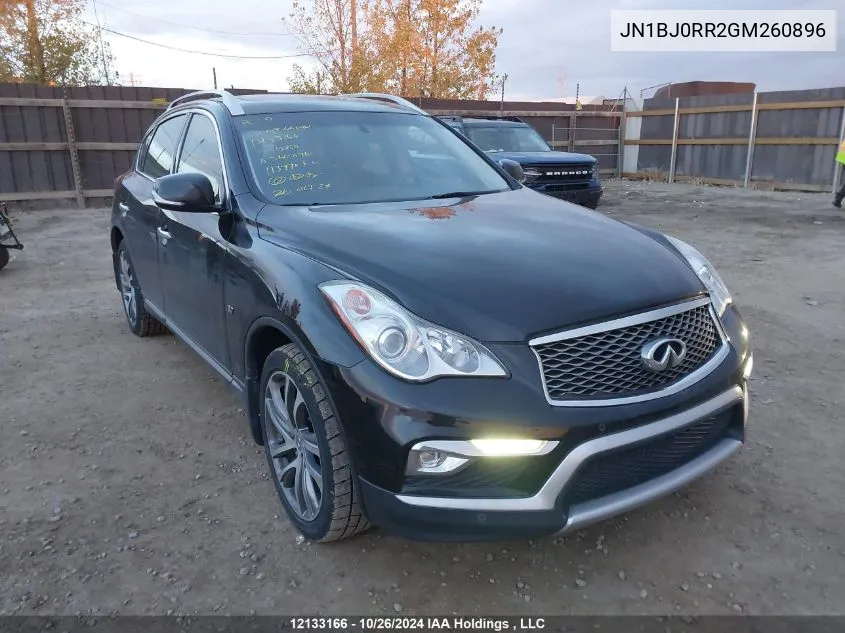 2016 Infiniti Qx50 VIN: JN1BJ0RR2GM260896 Lot: 12133166