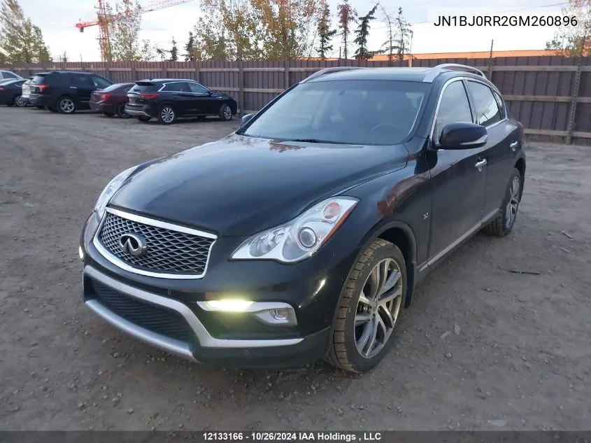 2016 Infiniti Qx50 VIN: JN1BJ0RR2GM260896 Lot: 12133166