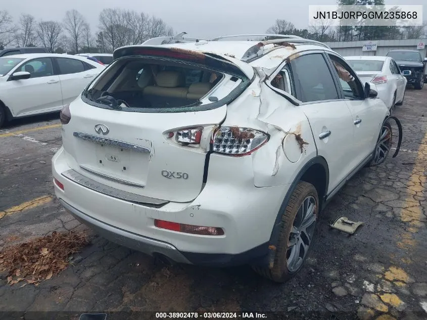 JN1BJ0RP6GM235868 2016 Infiniti Qx50