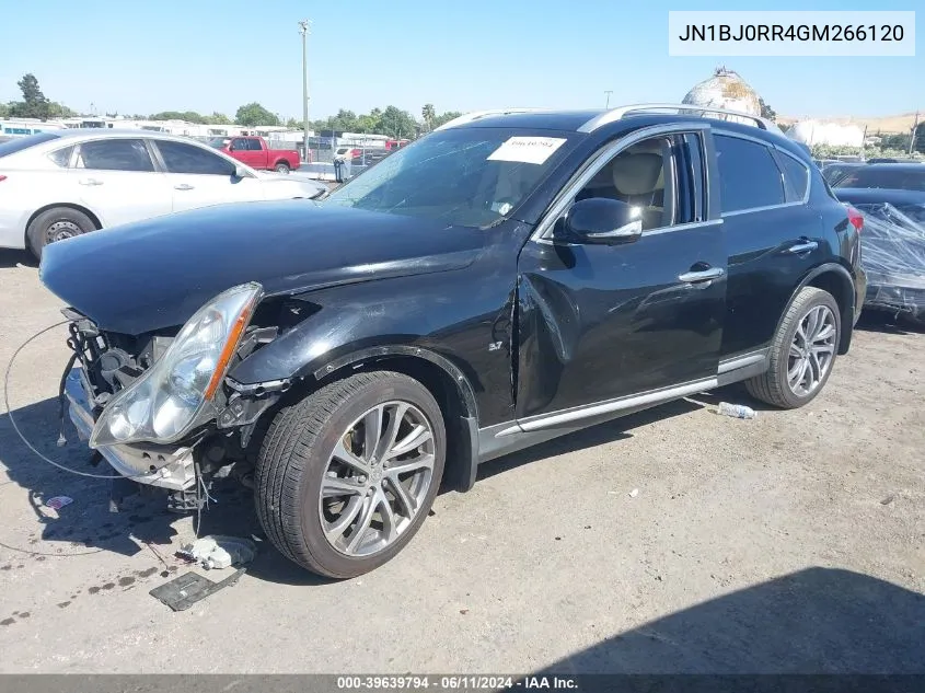 2016 Infiniti Qx50 VIN: JN1BJ0RR4GM266120 Lot: 39639794