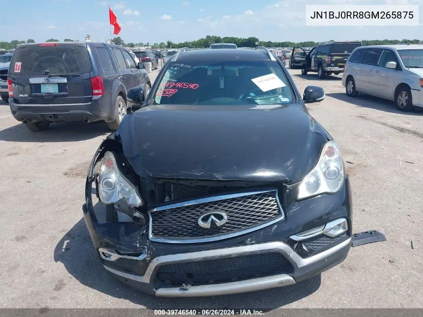 2016 Infiniti Qx50 VIN: JN1BJ0RR8GM265875 Lot: 39746540