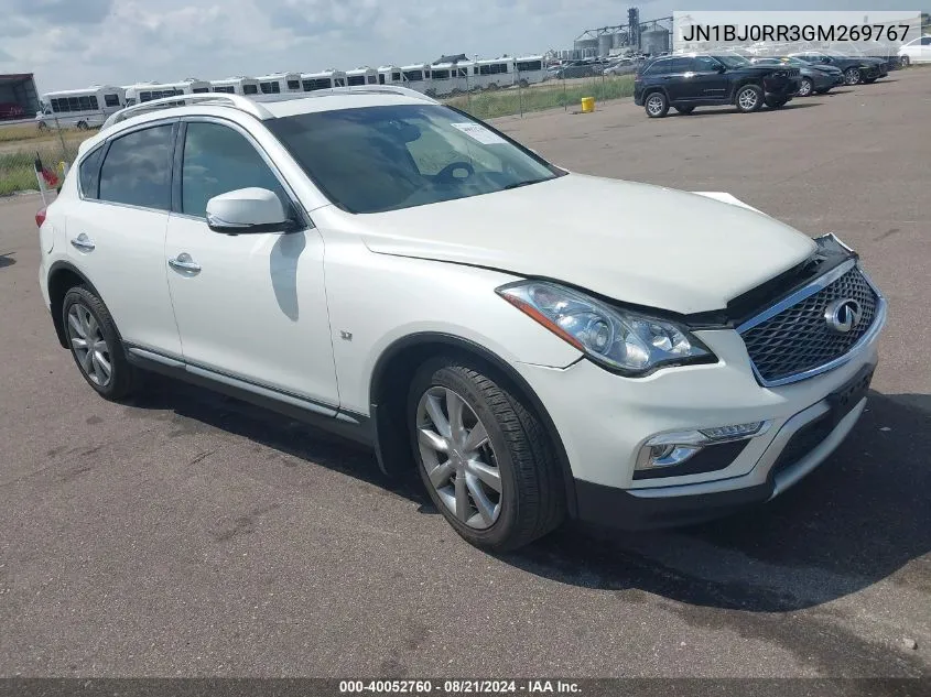 2016 Infiniti Qx50 VIN: JN1BJ0RR3GM269767 Lot: 40052760