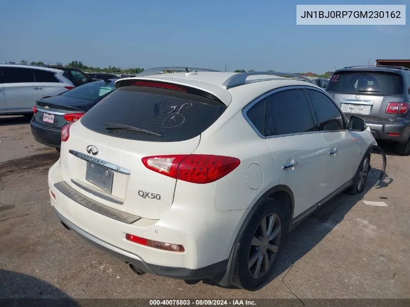 JN1BJ0RP7GM230162 2016 Infiniti Qx50