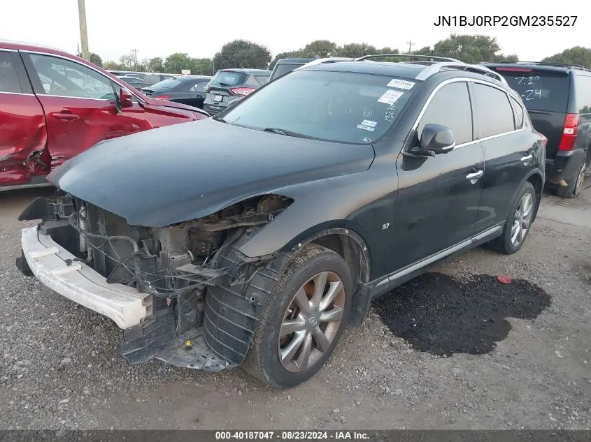 2016 Infiniti Qx50 VIN: JN1BJ0RP2GM235527 Lot: 40187047