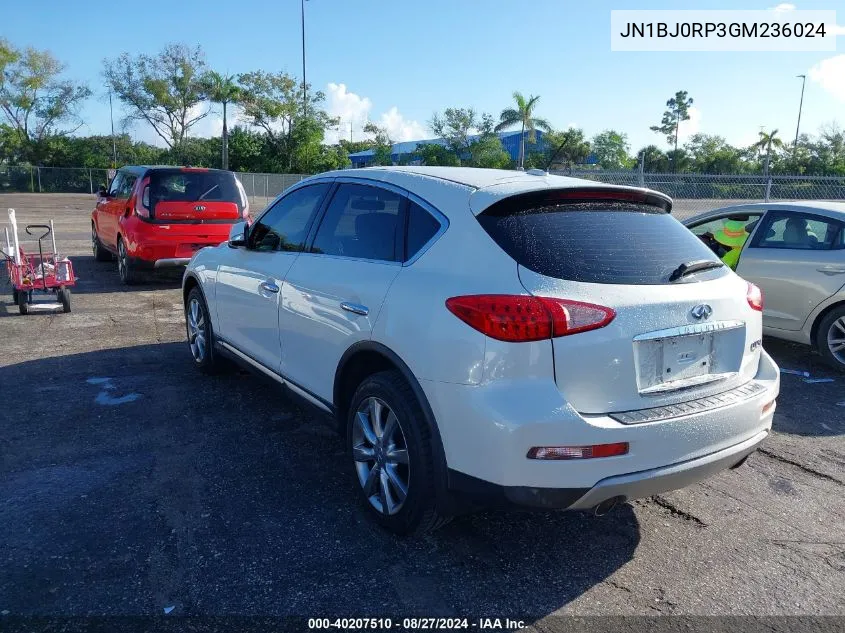 JN1BJ0RP3GM236024 2016 Infiniti Qx50