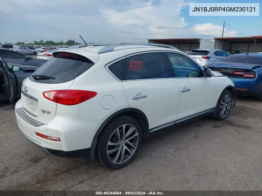 JN1BJ0RP4GM230121 2016 Infiniti Qx50