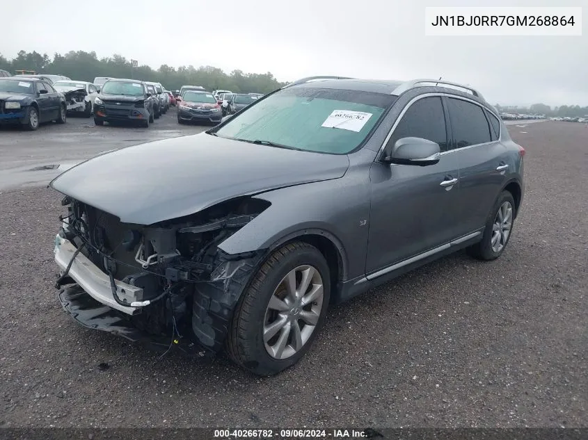 2016 Infiniti Qx50 VIN: JN1BJ0RR7GM268864 Lot: 40266782