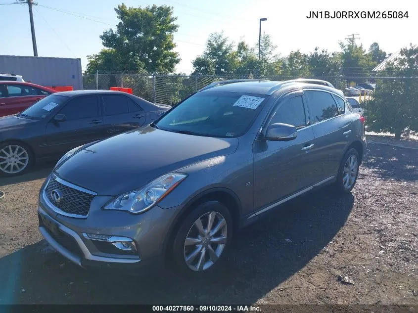 JN1BJ0RRXGM265084 2016 Infiniti Qx50