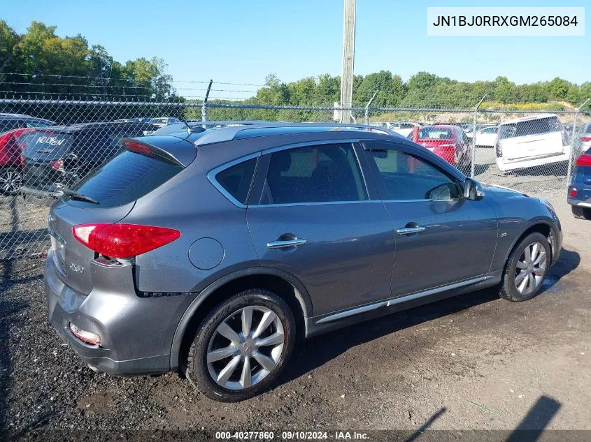 JN1BJ0RRXGM265084 2016 Infiniti Qx50