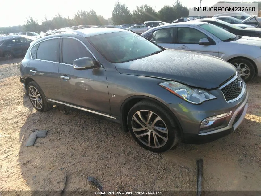 JN1BJ0RP0GM232660 2016 Infiniti Qx50