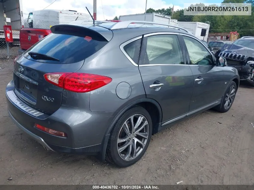 JN1BJ0RR2GM261613 2016 Infiniti Qx50