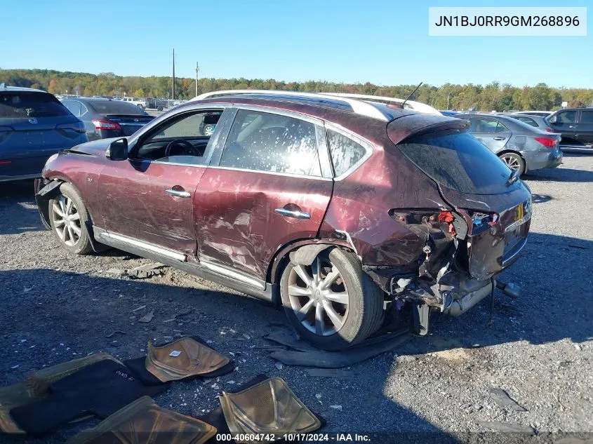 2016 Infiniti Qx50 VIN: JN1BJ0RR9GM268896 Lot: 40604742