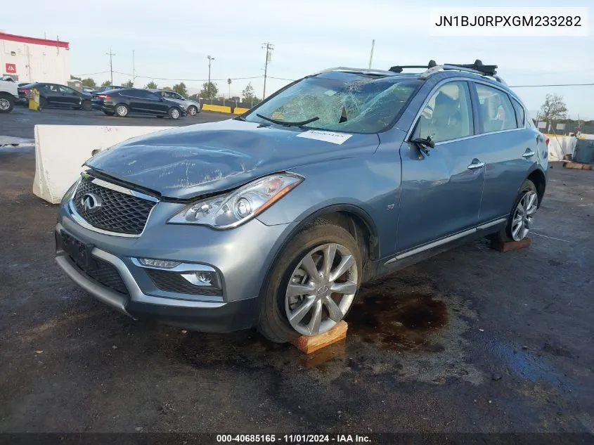 2016 Infiniti Qx50 VIN: JN1BJ0RPXGM233282 Lot: 40685165