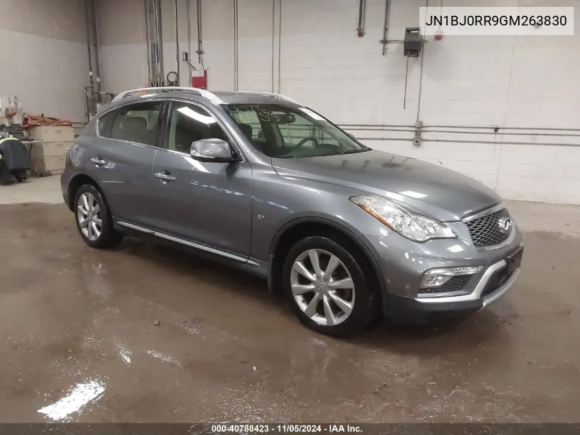 2016 Infiniti Qx50 VIN: JN1BJ0RR9GM263830 Lot: 40788423