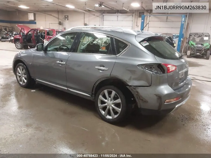 2016 Infiniti Qx50 VIN: JN1BJ0RR9GM263830 Lot: 40788423