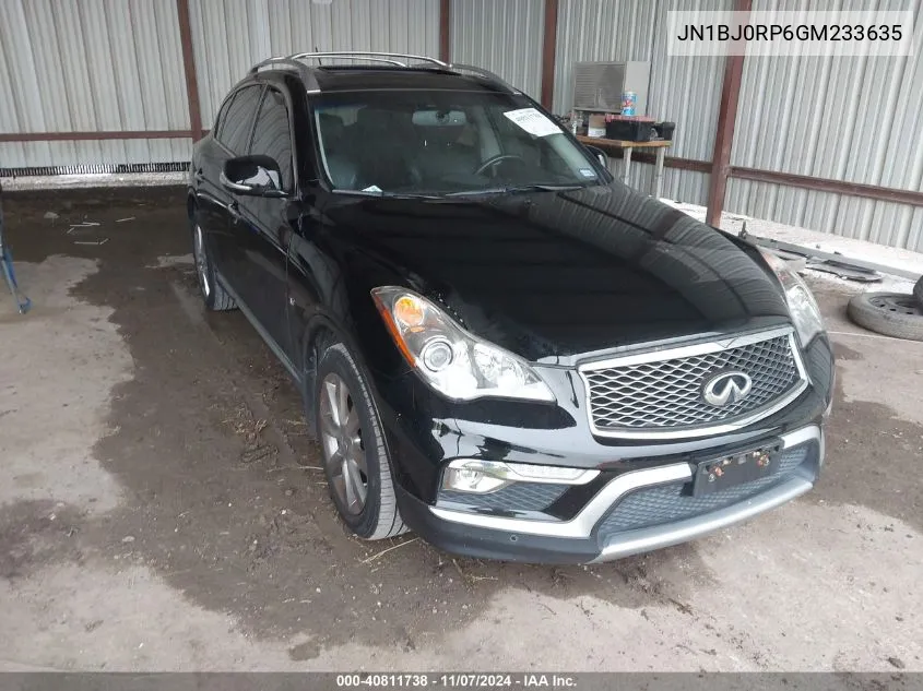 2016 Infiniti Qx50 VIN: JN1BJ0RP6GM233635 Lot: 40811738