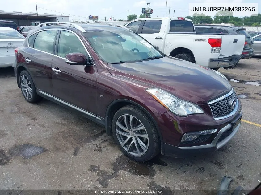 2017 Infiniti Qx50 VIN: JN1BJ0RP7HM382265 Lot: 39298756