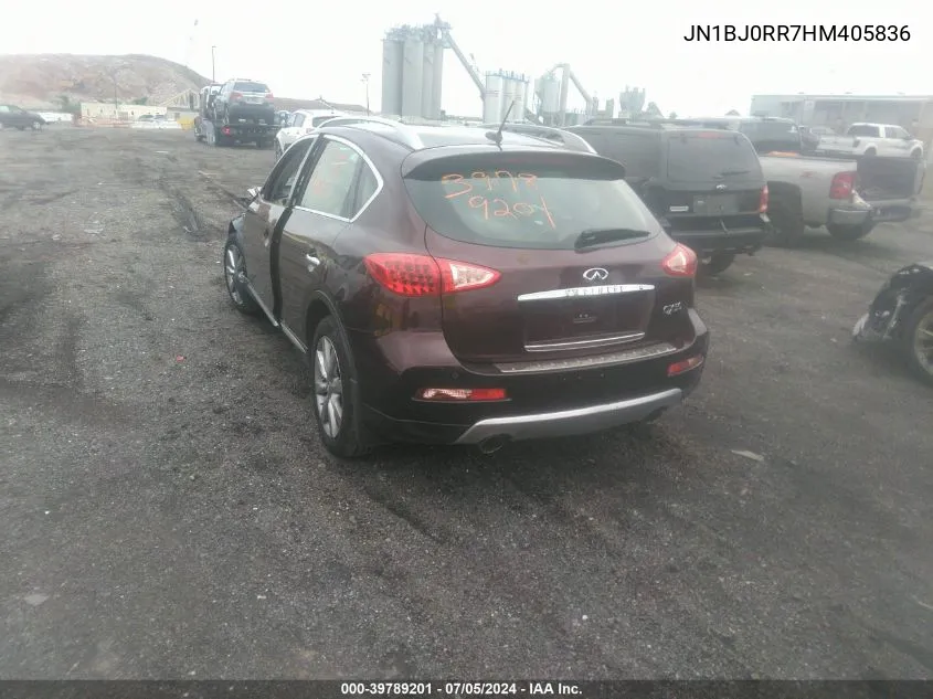 JN1BJ0RR7HM405836 2017 Infiniti Qx50