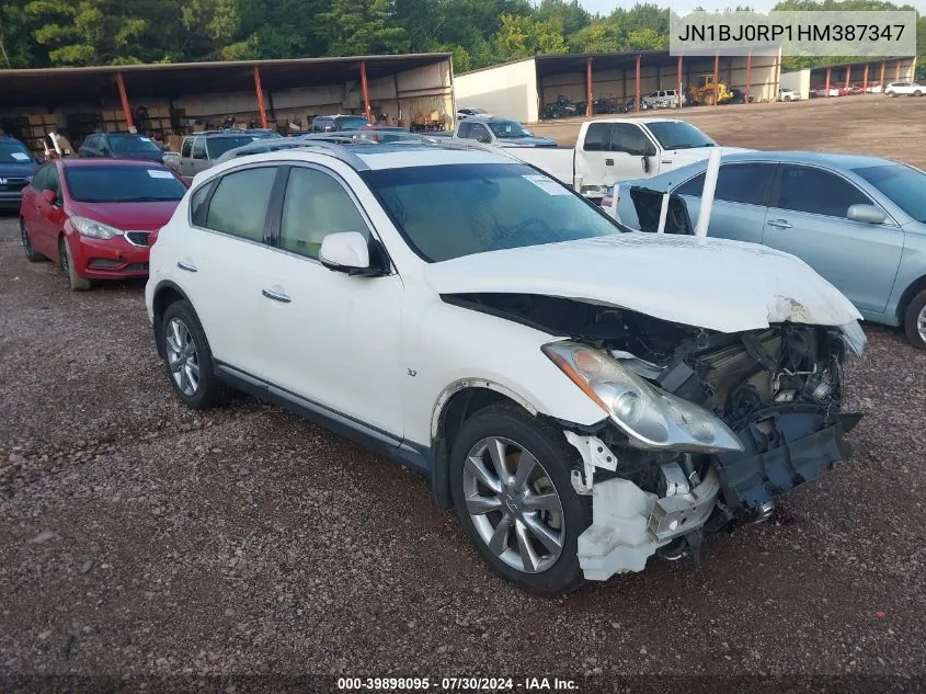 2017 Infiniti Qx50 VIN: JN1BJ0RP1HM387347 Lot: 39898095