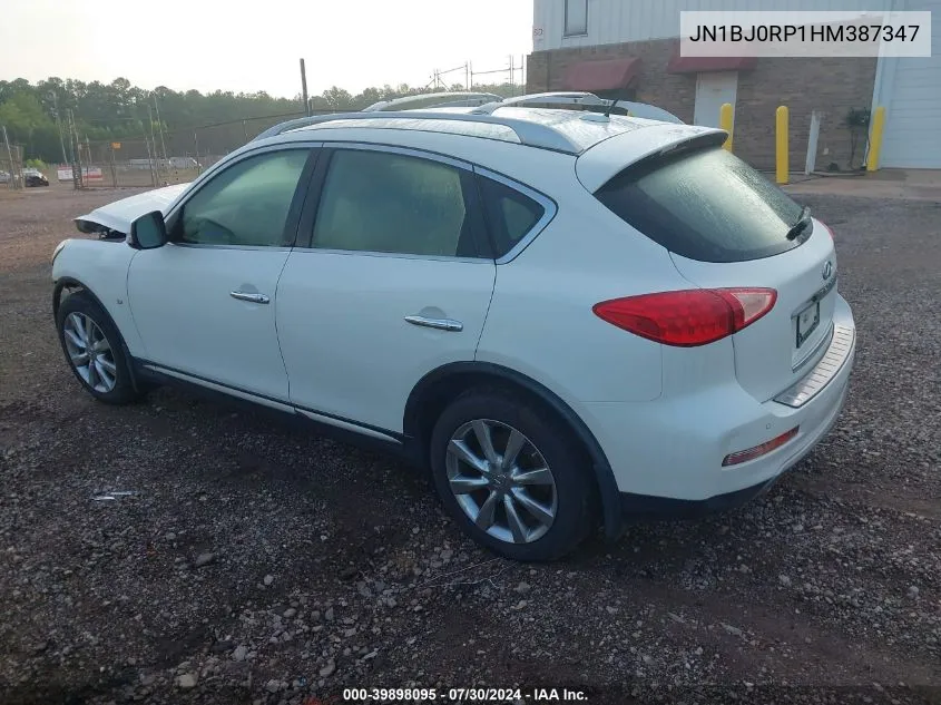 2017 Infiniti Qx50 VIN: JN1BJ0RP1HM387347 Lot: 39898095