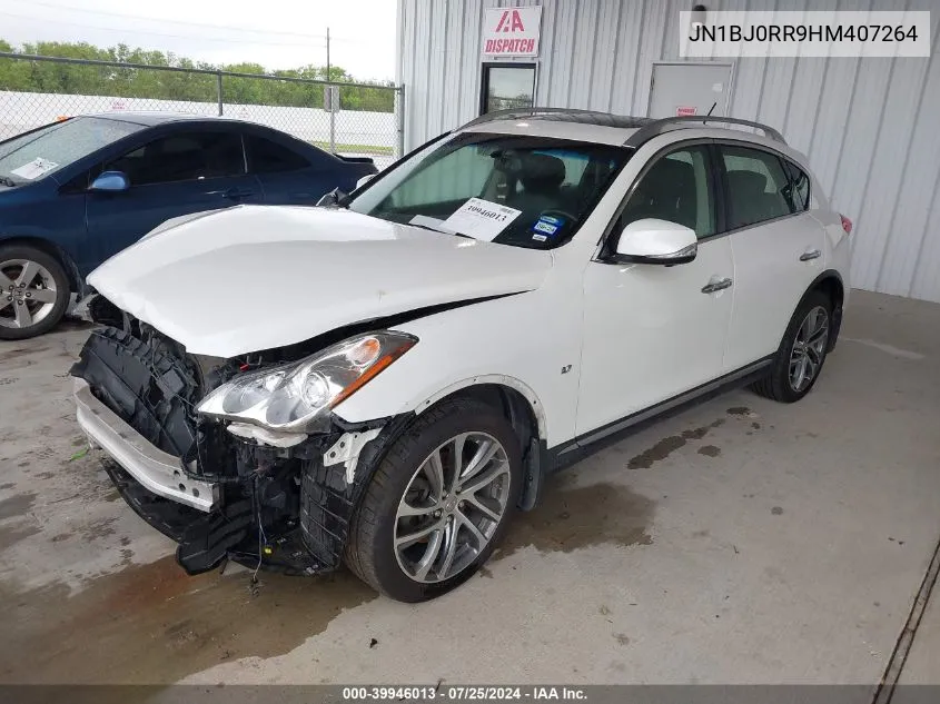 JN1BJ0RR9HM407264 2017 Infiniti Qx50