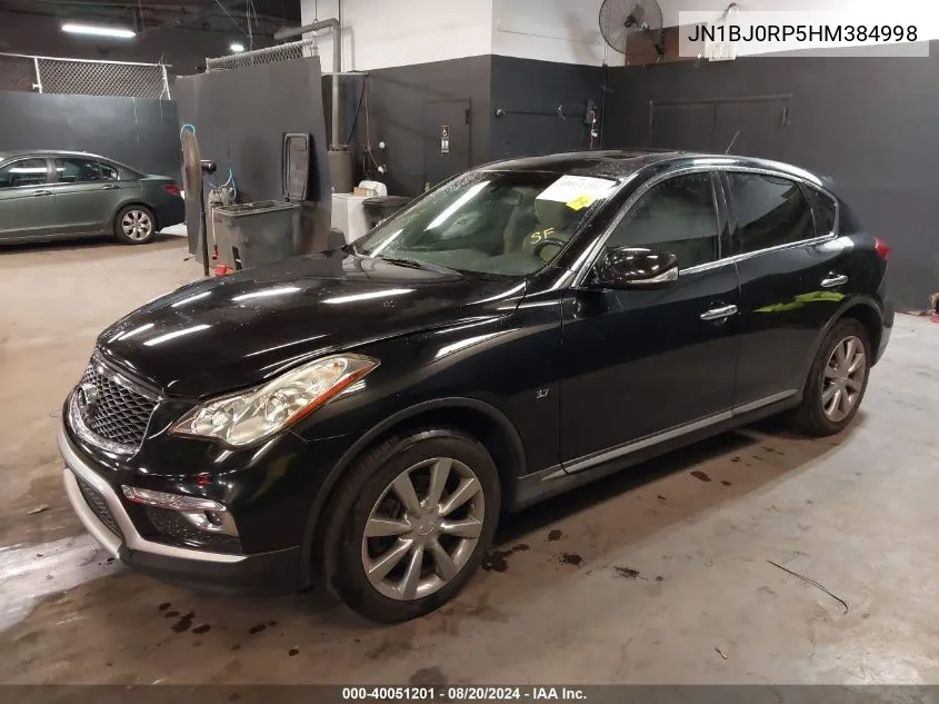 JN1BJ0RP5HM384998 2017 Infiniti Qx50