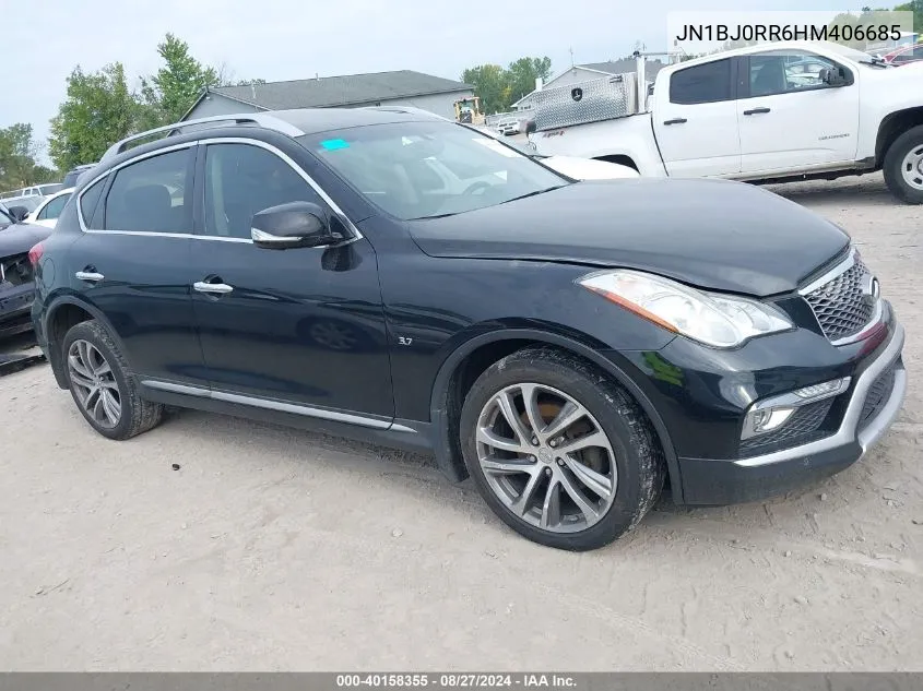 2017 Infiniti Qx50 VIN: JN1BJ0RR6HM406685 Lot: 40158355