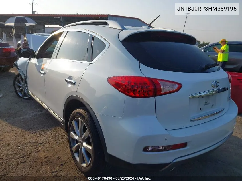 JN1BJ0RP3HM389195 2017 Infiniti Qx50