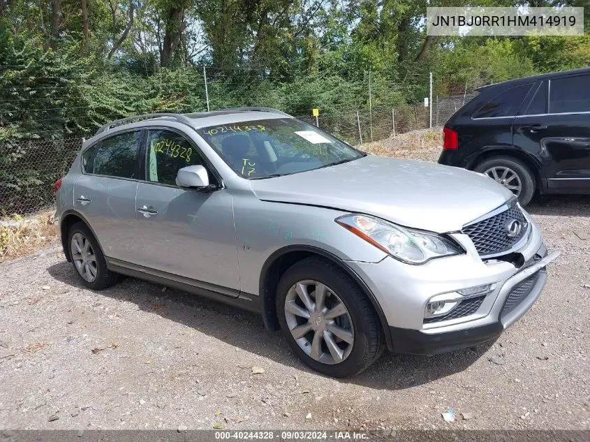 2017 Infiniti Qx50 VIN: JN1BJ0RR1HM414919 Lot: 40244328