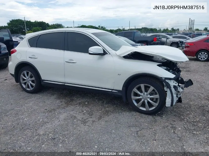 2017 Infiniti Qx50 VIN: JN1BJ0RP9HM387516 Lot: 40252021