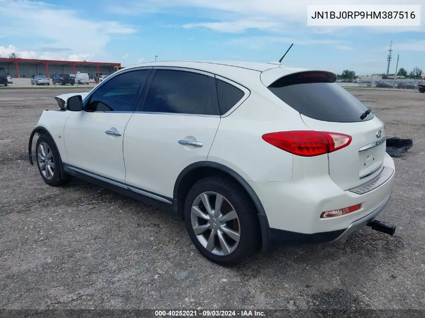 2017 Infiniti Qx50 VIN: JN1BJ0RP9HM387516 Lot: 40252021