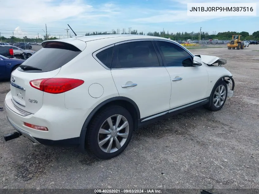 JN1BJ0RP9HM387516 2017 Infiniti Qx50