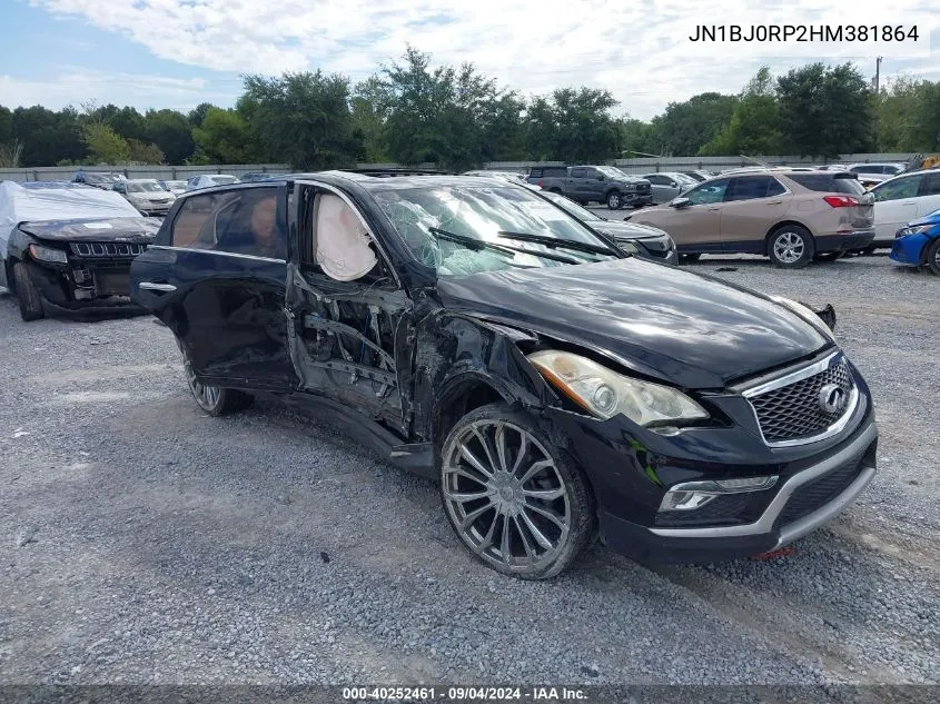 2017 Infiniti Qx50 VIN: JN1BJ0RP2HM381864 Lot: 40252461