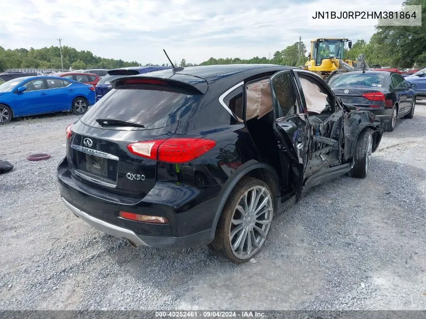 2017 Infiniti Qx50 VIN: JN1BJ0RP2HM381864 Lot: 40252461